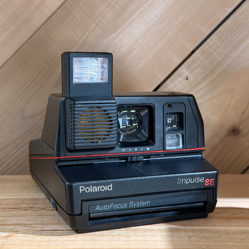 Polaroid Impulse SE Instant Camera (C1P27KRFND) (Black Body) (Converted to 600 Film)