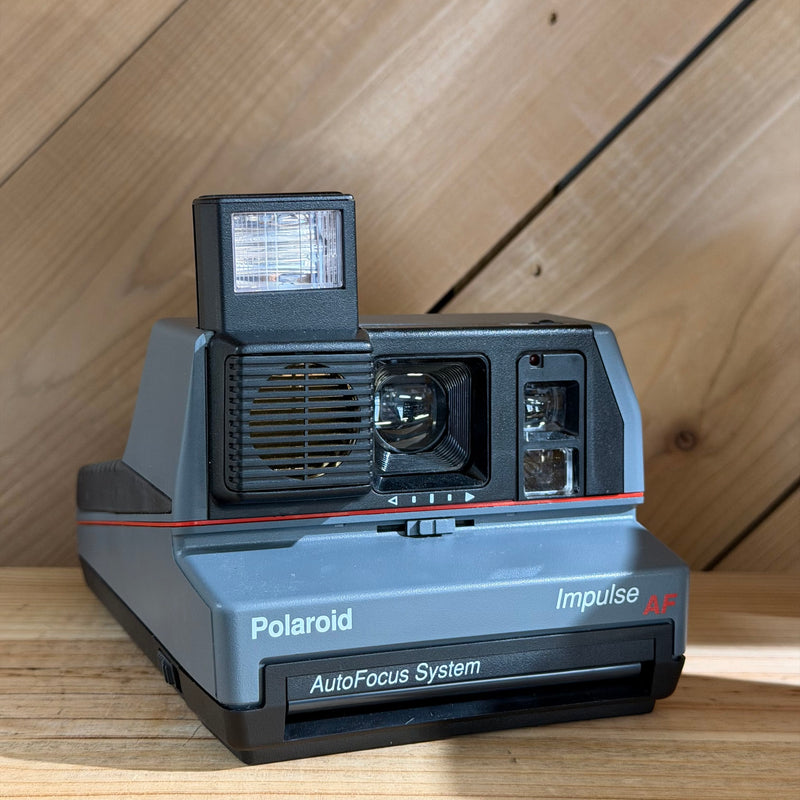 Polaroid Impulse AF Instant Camera (A062BAW2NC) (Grey Body) (Converted to 600 Film)