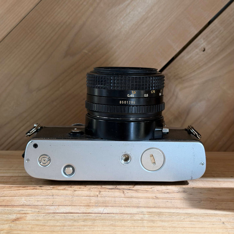 Minolta XD11 35mm SLR Film Camera w/ Minolta MD 50mm f/1.7 Lens (1110121)