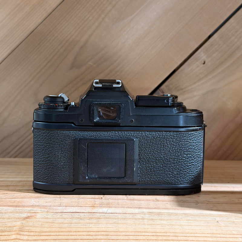 Nikon FG 35mm SLR Film Camera w/ Nikon Nikkor 35mm f/2.8 Lens (8553683) (Black Body)