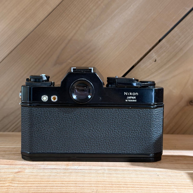 Nikkormat EL 35mm SLR Film Camera w/ Nippon NIKKOR-S Auto 35mm f/2.8 Lens (W7506845)
