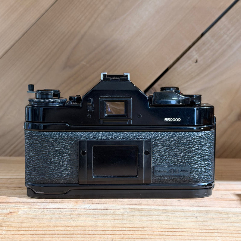 Canon A-1 35mm SLR Film Camera w/ Canon FD 50mm f/1.8 Lens (552002) (Black Body)