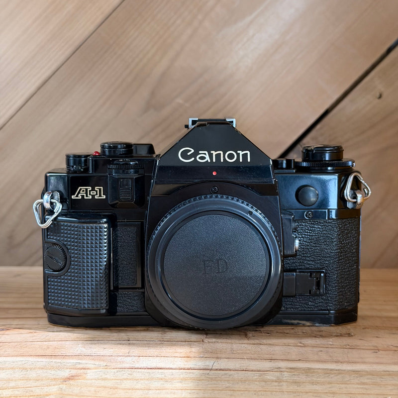 Canon A-1 35mm SLR Film Camera Body Only (577901) (Black Body)