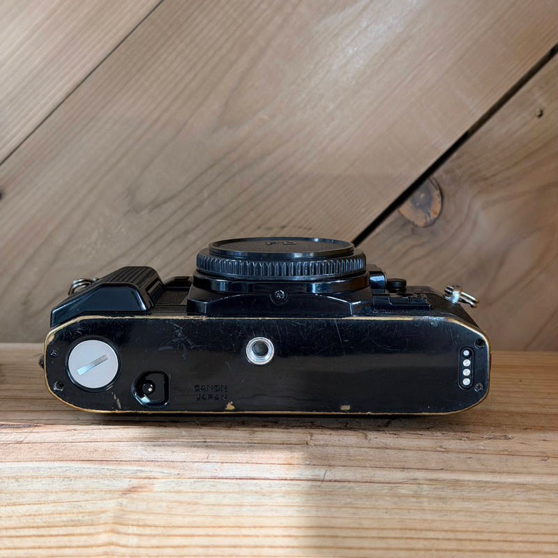 Canon A-1 35mm SLR Film Camera Body Only (577901) (Black Body)