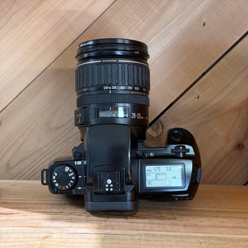 Canon EOS A2 35mm SLR Film Camera w/ Canon EF 28-135mm f/3.5-5.6 Zoom Lens (1206780)