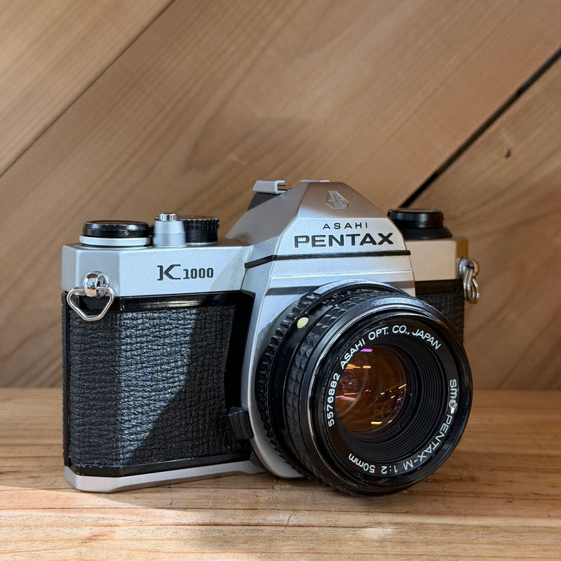 Pentax K1000 35mm SLR Film Camera w/ SMC Pentax-M 50mm Lens (7101306)