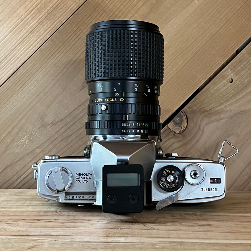 Minolta SR-7 35mm SLR Film Camera w/ RMC Tokina 35–105mm f/3.5–4.3 Lens (2099675)
