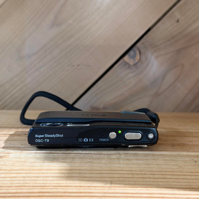 Sony Cyber-shot DSC-T9 Super SteadyShot 6.0MP Digital Camera (543056) (Black Body)
