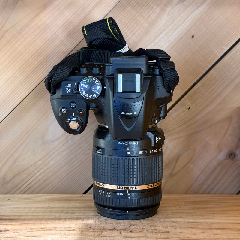 Nikon D5300 DSLR Camera w/ Tamron AF VC Di II 18-270mm f/3.5-6.3 Lens (2627182)