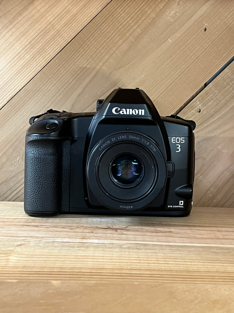 Canon EOS-3 35mm SLR Camera w/ Canon EF 50mm Lens (#2765363)