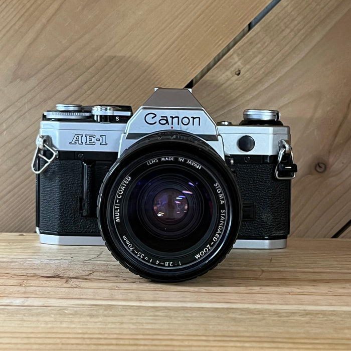 Canon AE-1 with Sigma 35-70mm Lens (4394)