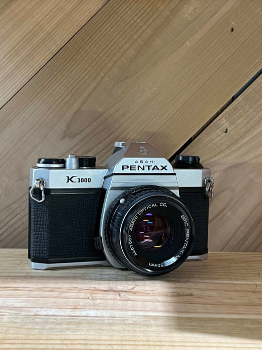 Pentax K1000 35mm SLR Camera with 50mm f/2 SMC Lens (4318)