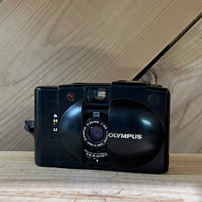 Olympus XA 2 with Olympus D-Zuiko 35mm f/3.5 Fixed Lens