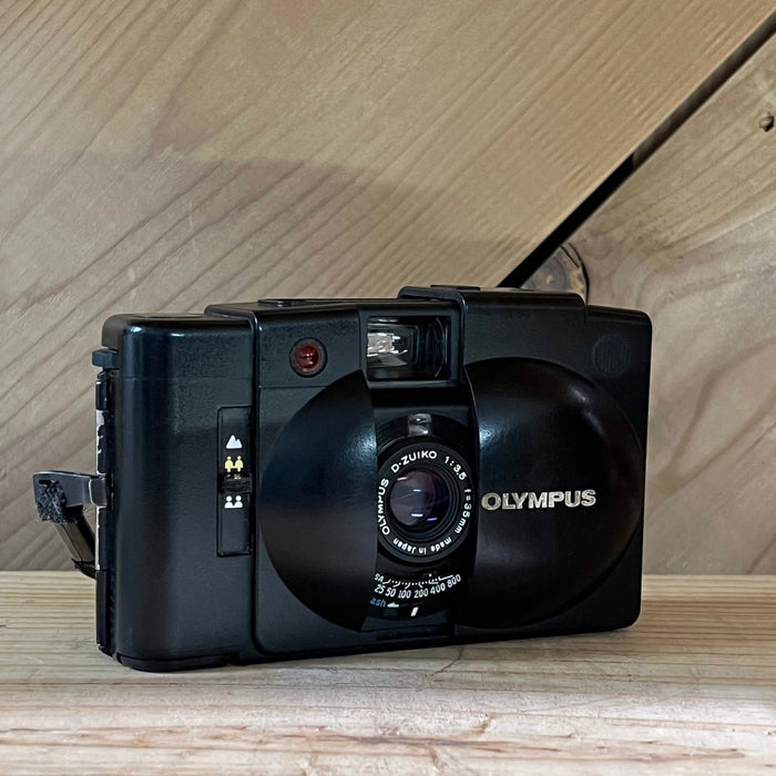 Olympus XA 2 with Olympus D-Zuiko 35mm f/3.5 Fixed Lens