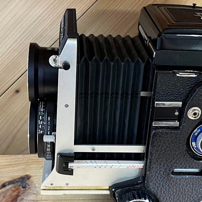 Mamiya C330 with Mamiya-Sekor 80mm f/2.8 Lens Blue Dot US (8561)