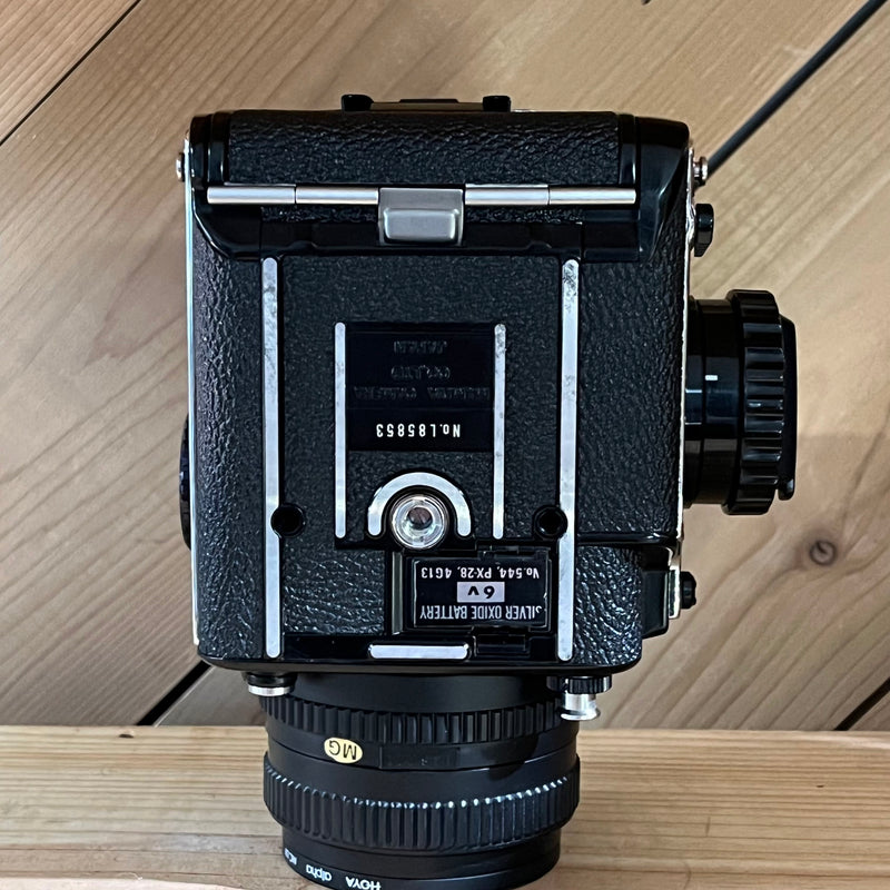 Mamiya 645 Medium Format Camera with Waist Level View Finder + Eye Level Prism & Mamiya Sekor C 80mm f/2.8 N Lens (L85853)