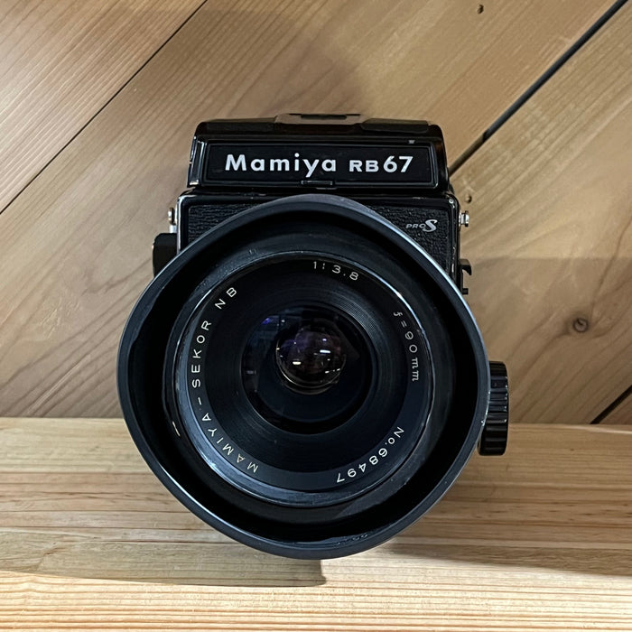 Mamiya RB67 Medium Format Camera with Mamiya Sekor NB 90mm f/3.8 Lens (3509)