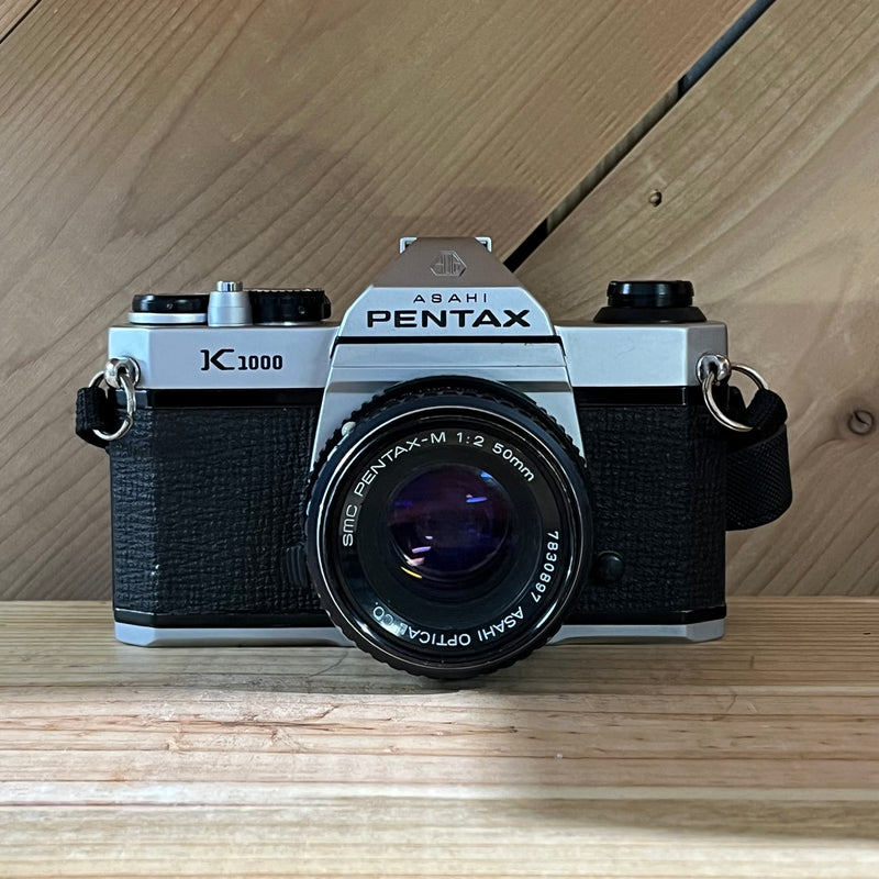 Pentax K1000 50mm f/2 SMC - 35mm SLR Film Camera