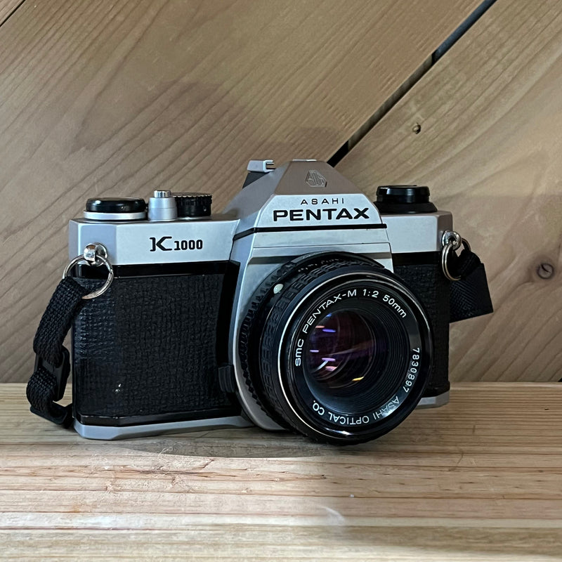 Pentax K1000 50mm f/2 SMC - 35mm SLR Film Camera