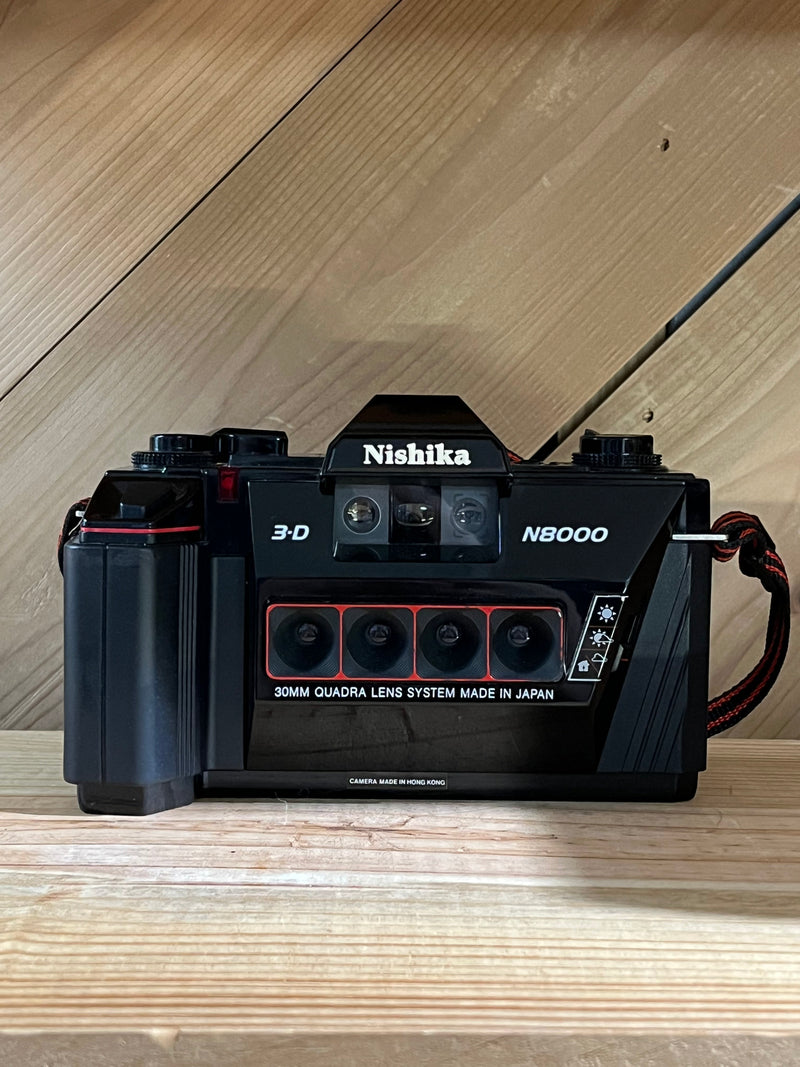 Nishika N8000 3D Camera with 30mm Quad Lens System (9200646)