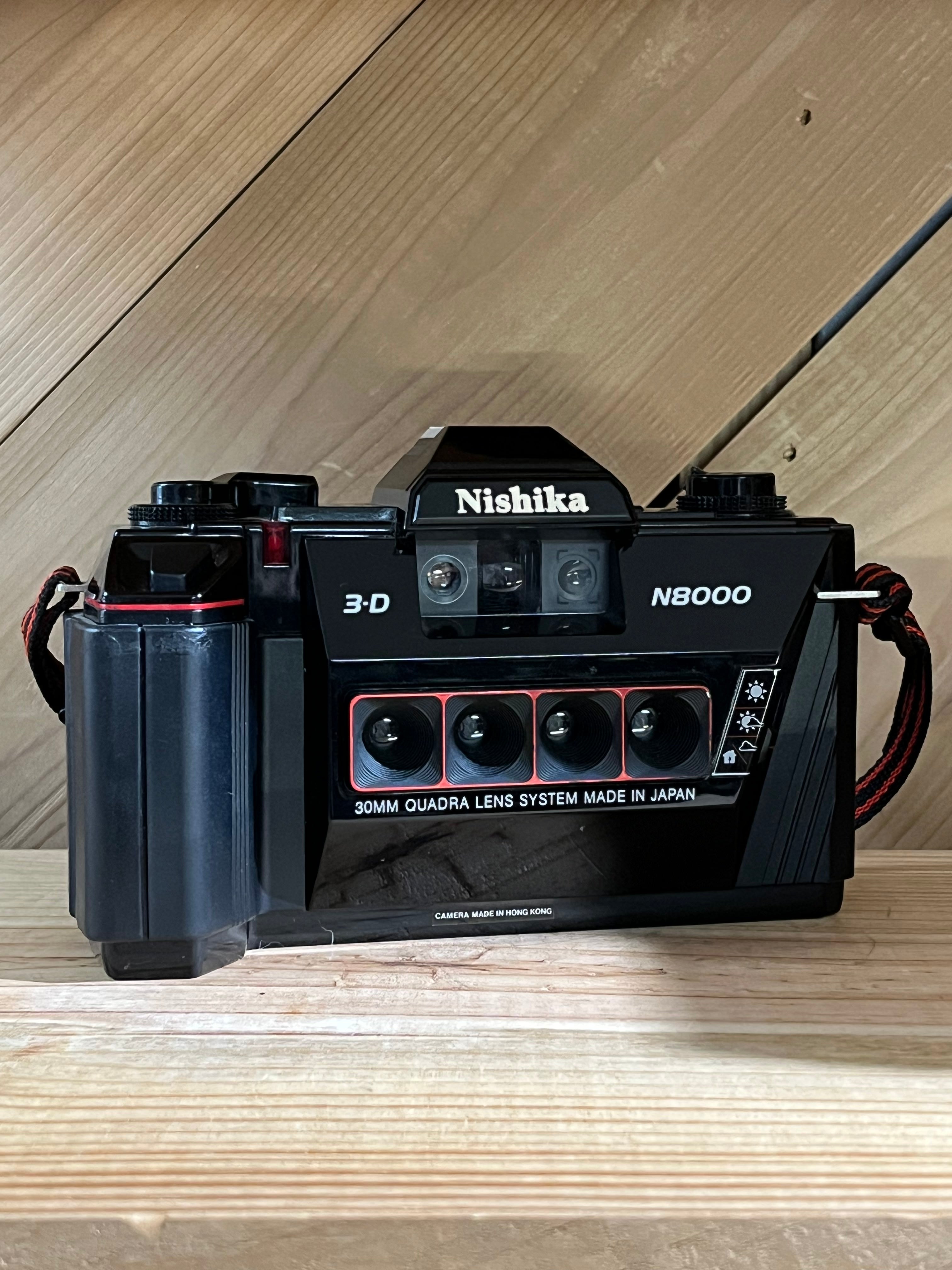 Nishika N8000 3D Camera with 30mm Quad Lens System (9200646
