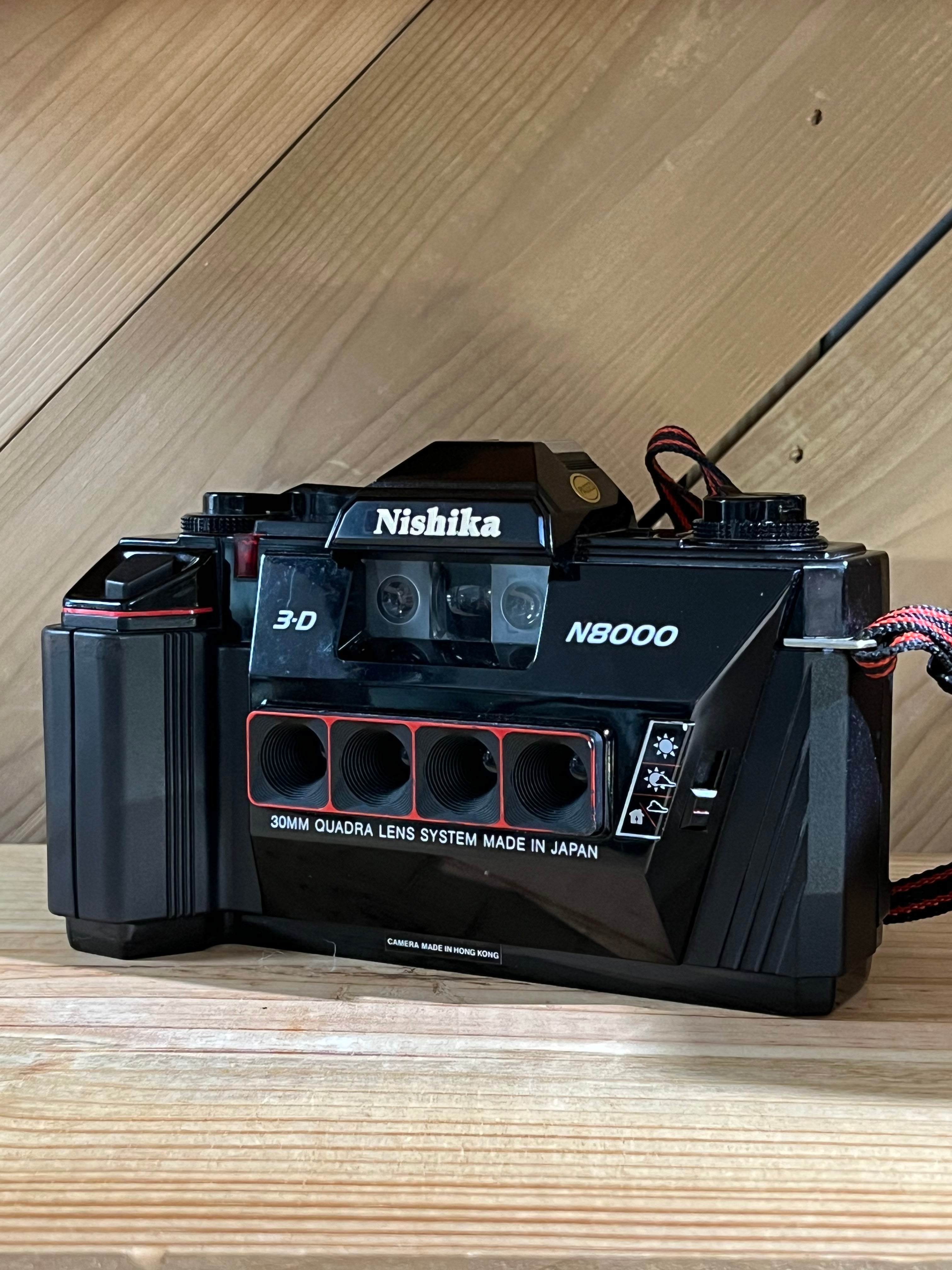 Nishika N8000 3D Camera with 30mm Quad Lens System (9200646