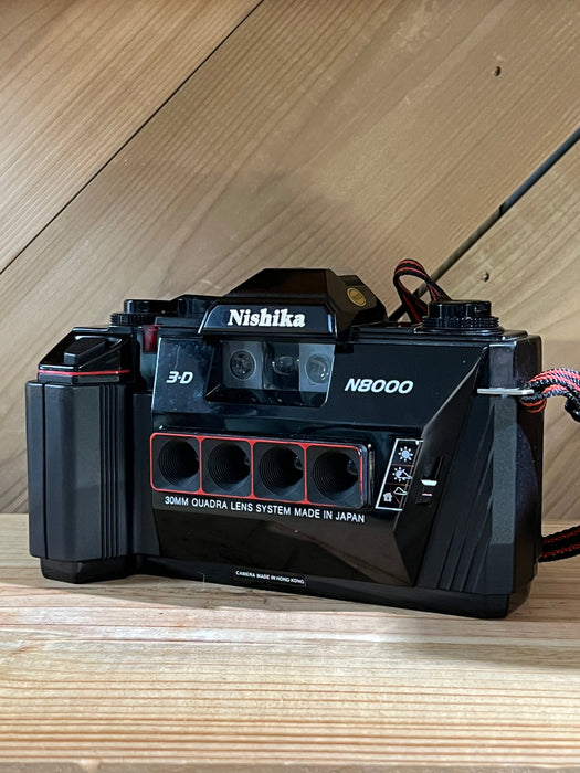 Nishika N8000 3D Camera with 30mm Quad Lens System (9200646)