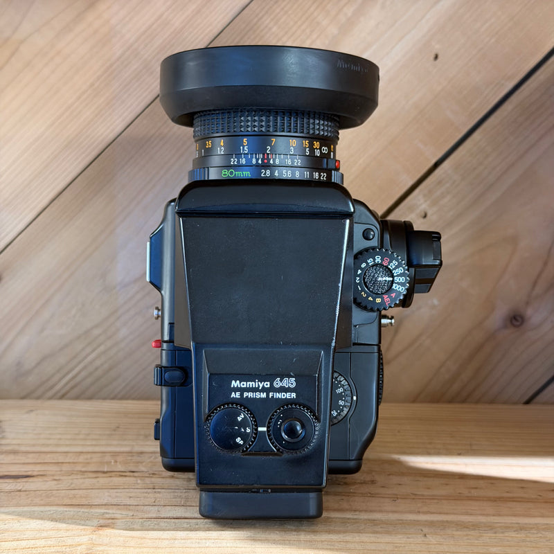 Mamiya 645 Pro Medium Format Film Camera w/ Mamiya-Sekor C 80mm f/2.8 Lens (PB1088)