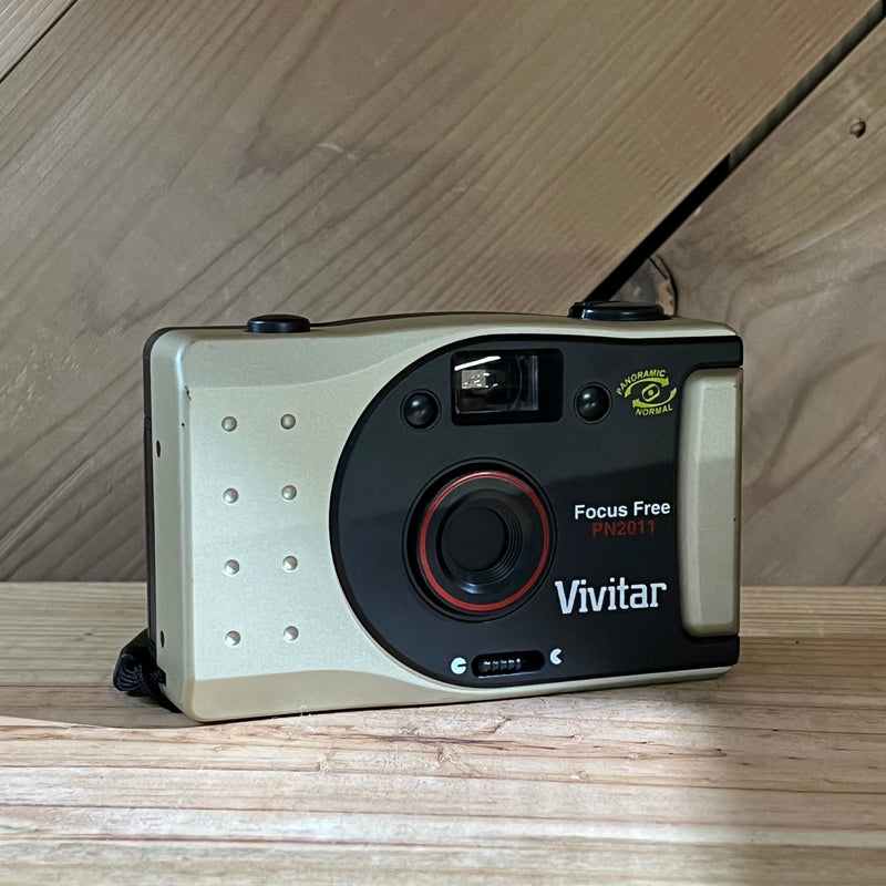 Vivitar Focus Free PN2011 35mm Film Camera – Panoramic (919303-4)