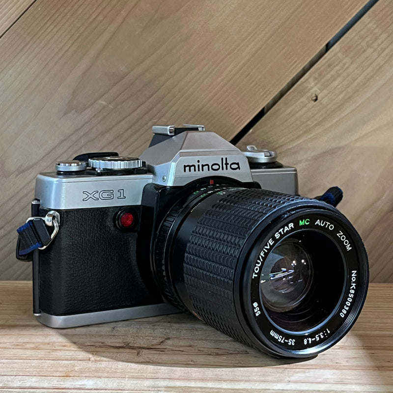 Minolta XG1 35mm SLR Camera with 35-75mm f/3.5-4.8 MC Auto Zoom Lens (7077771)