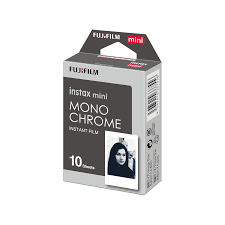 Fujifilm Instax Mini Monochrome Film - 10 B&W Instant Photos