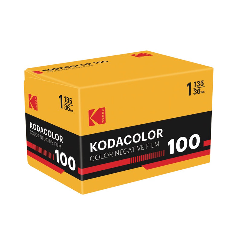 Kodak Kodacolor 100 — 35mm Color Negative Film - 36 Exposures (Single Roll)