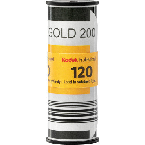 Kodak Gold 200 ISO 200 120 Color Film - Medium Format (Single Roll)