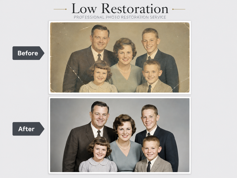 Photo Restoration Service