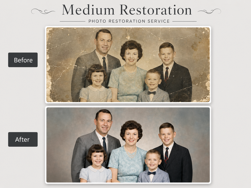 Photo Restoration Service