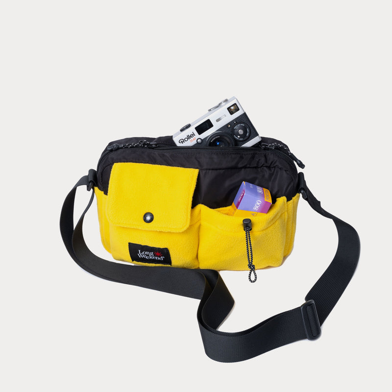 Long Weekend Gear – Santa Fe Shoulder Bag - Weatherproof Crossbody Travel Bag for 35mm Film Cameras