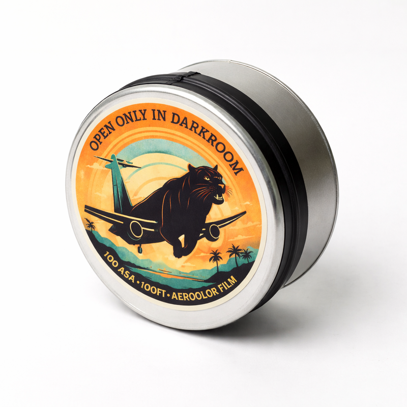 Panther Air ISO 100 35mm Color Film - 100ft Bulk Roll Aerocolor