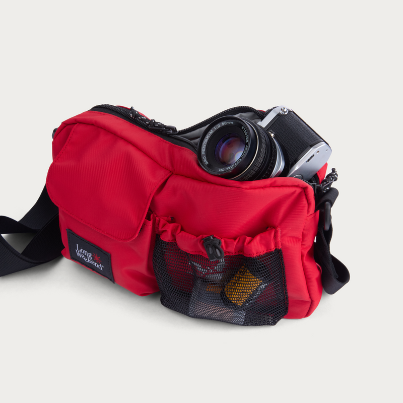 Long Weekend Gear – Santa Fe Shoulder Bag - Weatherproof Crossbody Travel Bag for 35mm Film Cameras