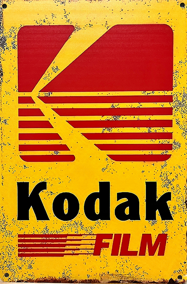 Kodak Metal Tin Sign Reproduction 8X12Inch