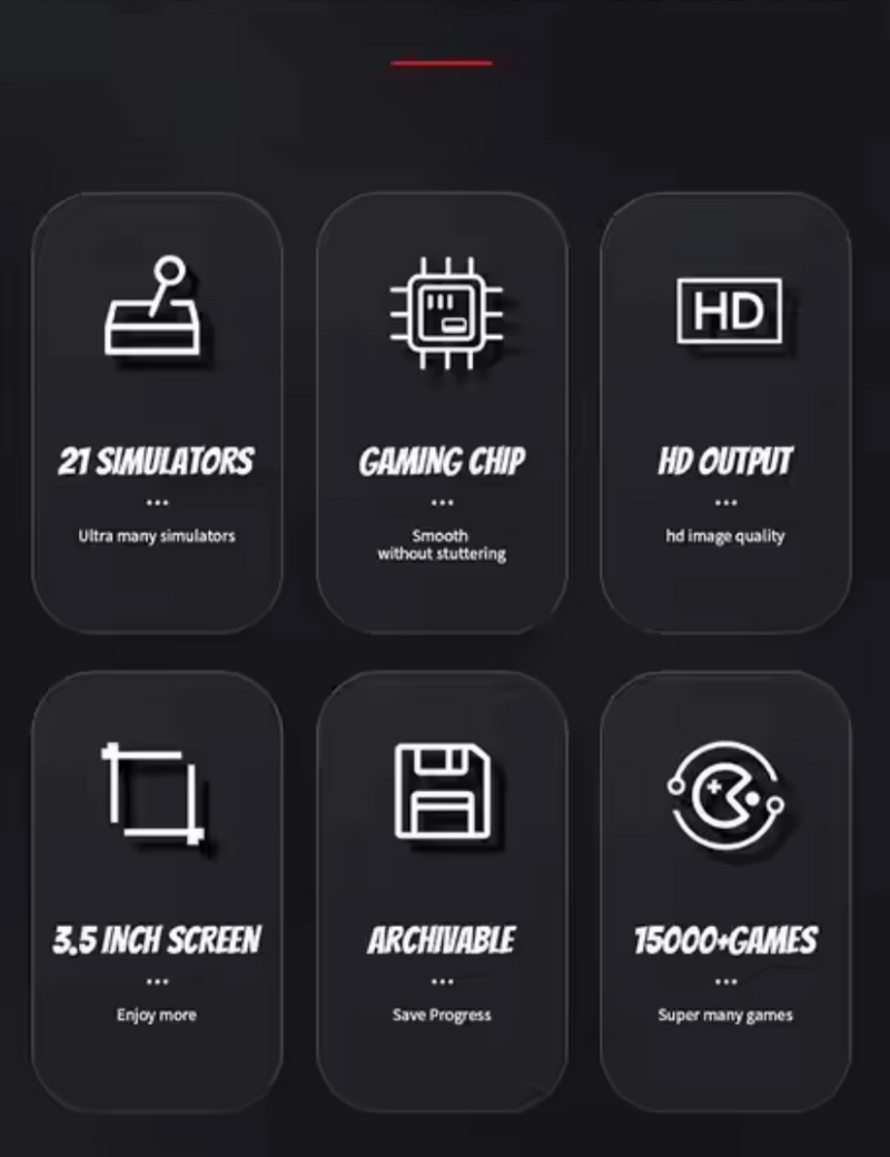 2024 Portable Retro Gameboy - 64GB, 15,000+ Games, Handheld Console - Game Console Emulator