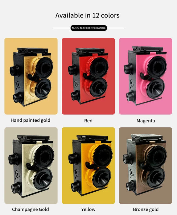 Dual-ReflexLike Toy Camera uses 135MM Film