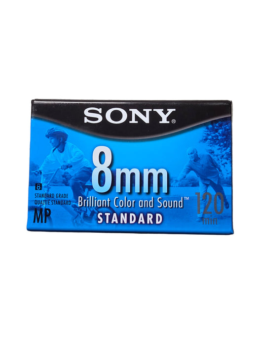Sony 8mm MP Video Cassette – Standard Grade 120 Minute Tape (Hi8/Video8 Camcorder Compatible)