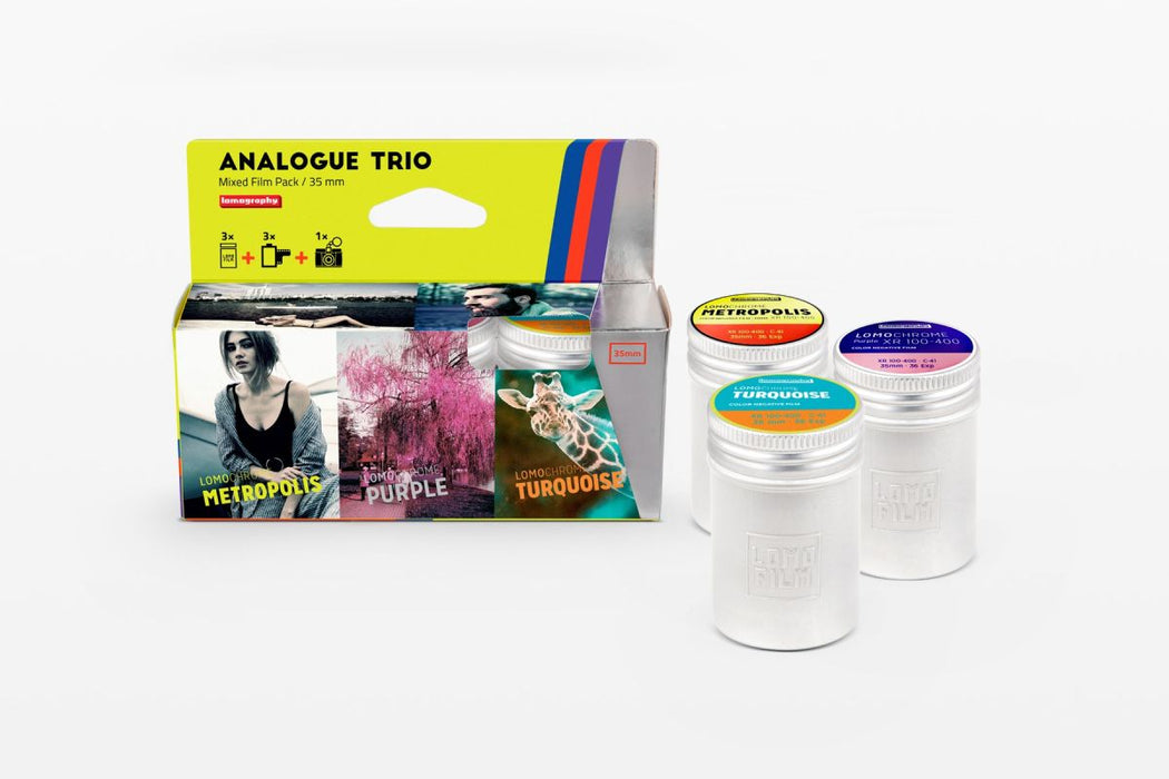 Lomography Analogue Trio Mixed Film Pack
