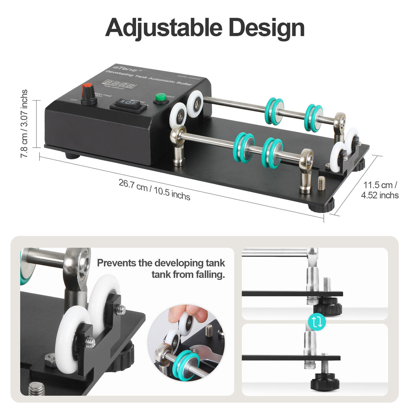 Automatic Film Developing Tank Roller – Programmable Rotating Base for ...