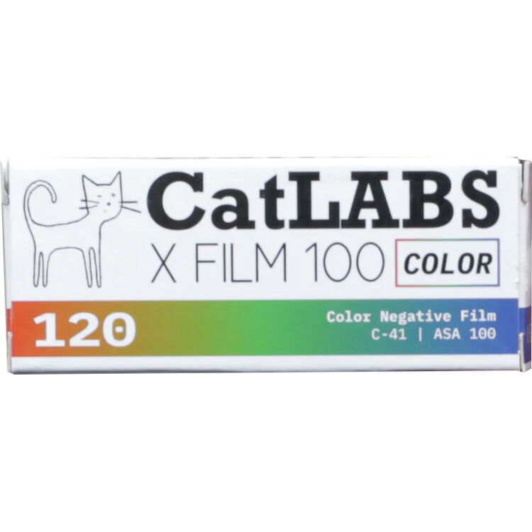 CatLABS X Film 100 ISO 100 120 Color Film - Medium Format