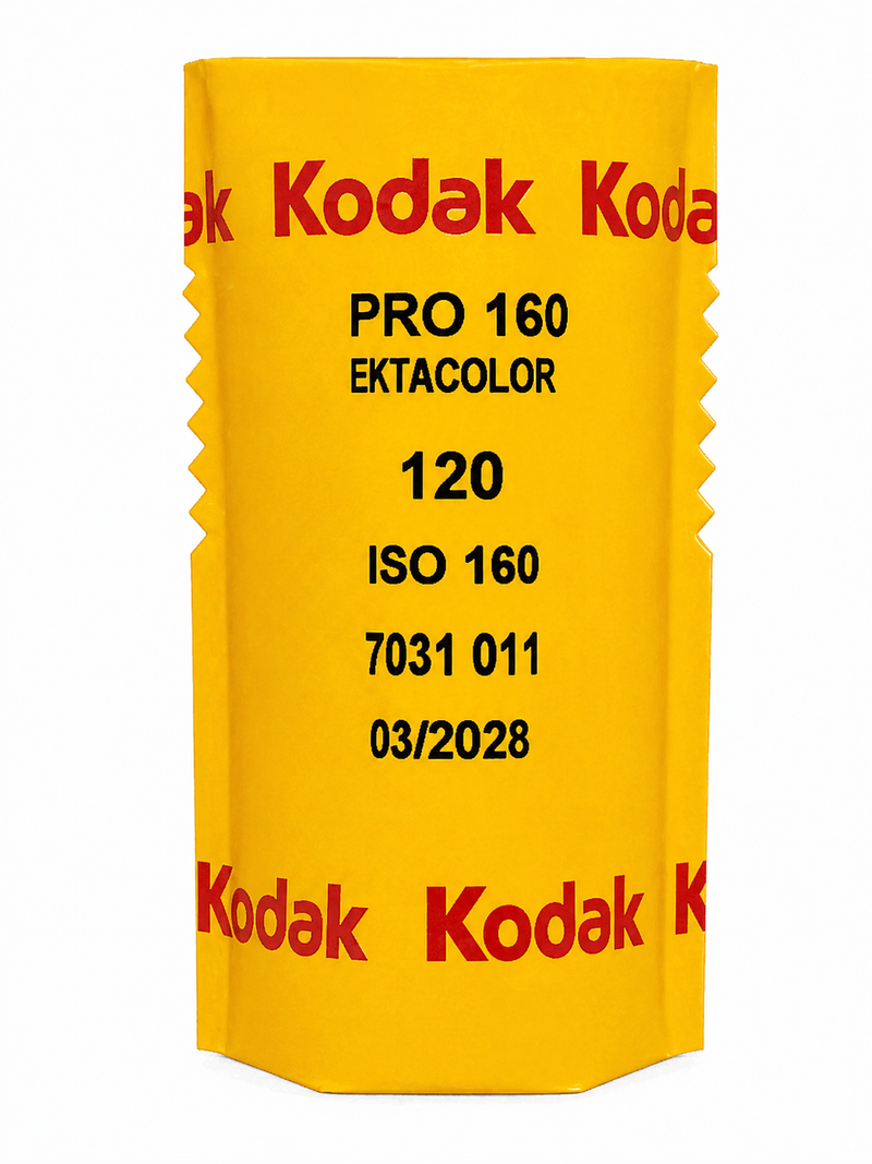 Kodak Ektacolor Pro 160 ISO 160 120 Color Film - Medium Format Professional