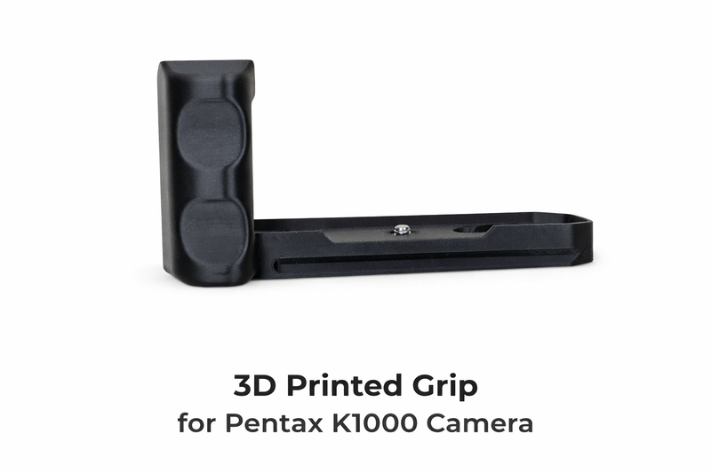 Grip for Pentax K1000 and Spotmatic with Arca Swiss mount | 3D Printed