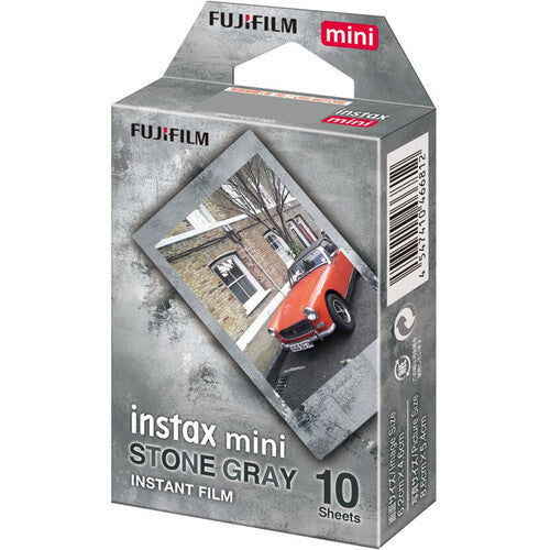 Fuji Instax Mini Stone Gray Instant Film 10 Exposures