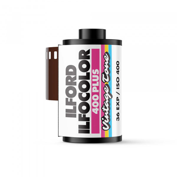 Ilford Ilfocolor 400 Plus 35mm Vintage Tone Color Negative Film - 36 Exposures