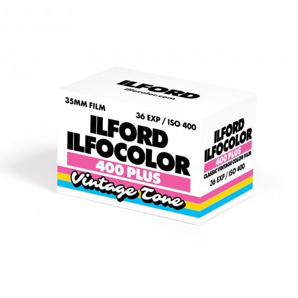 Ilford Ilfocolor 400 Plus 35mm Vintage Tone Color Negative Film - 36 Exposures